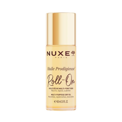 Nuxe Huile Prodigieuse Multifunkcyjny Olejek w roll-onie, 60 ml - Pielęgnacja twarzy, ciała i włosów w formacie roll-on