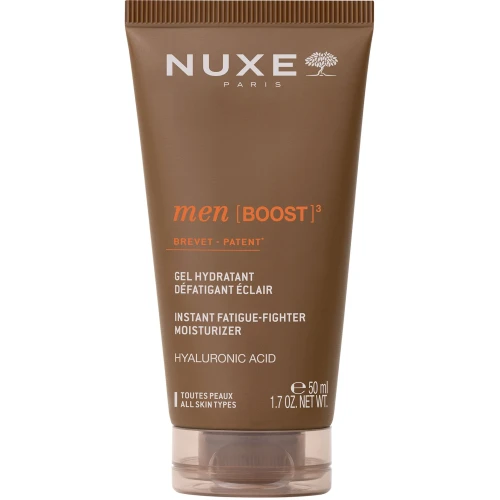 Nuxe Men Boost Nawilżający żel do twarzy, 50 ml - Intensywne nawilżenie z efektem odświeżenia