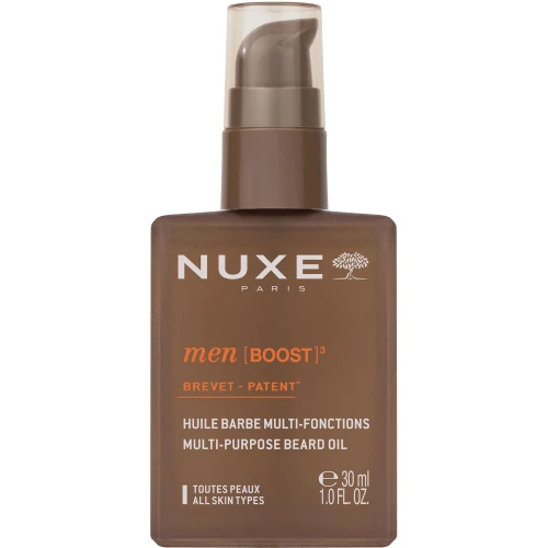 Nuxe Men Boost Olejek do pielęgnacji brody, 30 ml - Odżywienie i wygładzenie zarostu