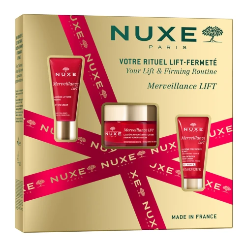 Nuxe Merveillance Lift Zestaw - Krem na dzień, 50 ml + Krem na noc, 50 ml + Krem pod oczy, 15 ml - Lifting i ujędrnienie skóry
