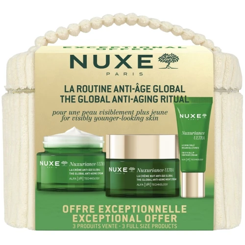 Nuxe Nuxuriance Ultra - Zestaw w kosmetyczce, 1 sztuka - Krem na dzień, na noc i pod oczy