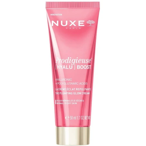 Nuxe Prodigieuse [HYALU] Boost Bogaty nawilżający krem na dzień, 50 ml - Intensywne odżywienie i nawilżenie skóry