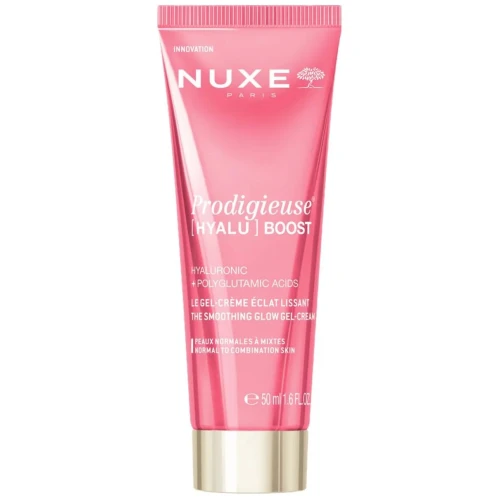 Nuxe Prodigieuse [HYALU] Boost Lekki nawilżająco-wygładzający krem do twarzy, 50 ml - Intensywne nawilżenie i efekt plumped skin