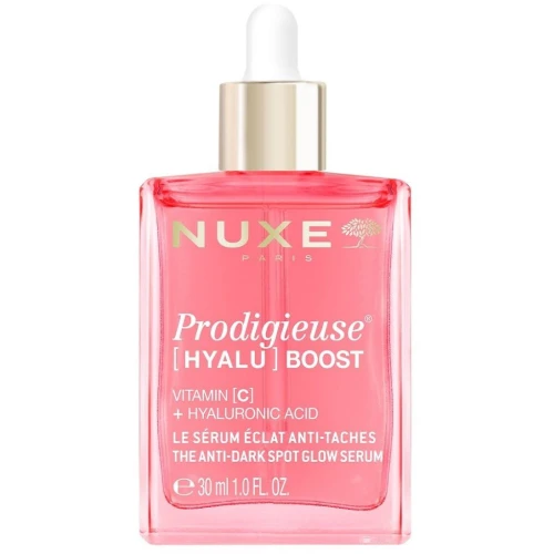 Nuxe Prodigieuse [HYALU] Boost Nawilżające serum rozświetlające z witaminą C, 30 ml - Efekt glow i redukcja przebarwień
