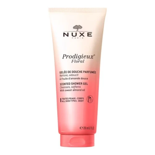 Nuxe Prodigieux Floral Żel pod prysznic, 200 ml - Nawilżający żel pod prysznic o przyjemnym kwiatowym zapachu