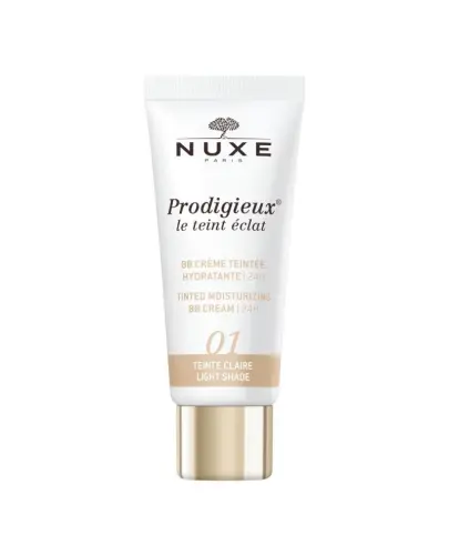 Nuxe Prodigieux Krem BB do twarzy jasny 01, 30 ml - Nawilża i rozświetla skórę