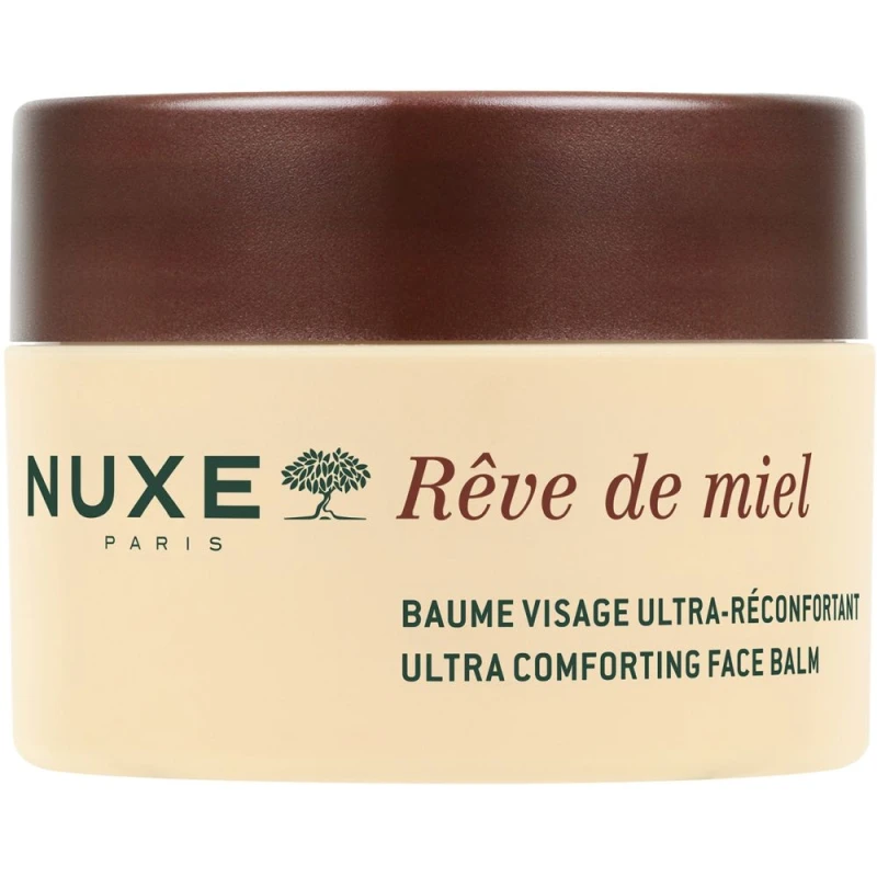 Nuxe Rêve de Miel Odżywczy balsam do twarzy, 50 ml - Dla suchej i wrażliwej skóry