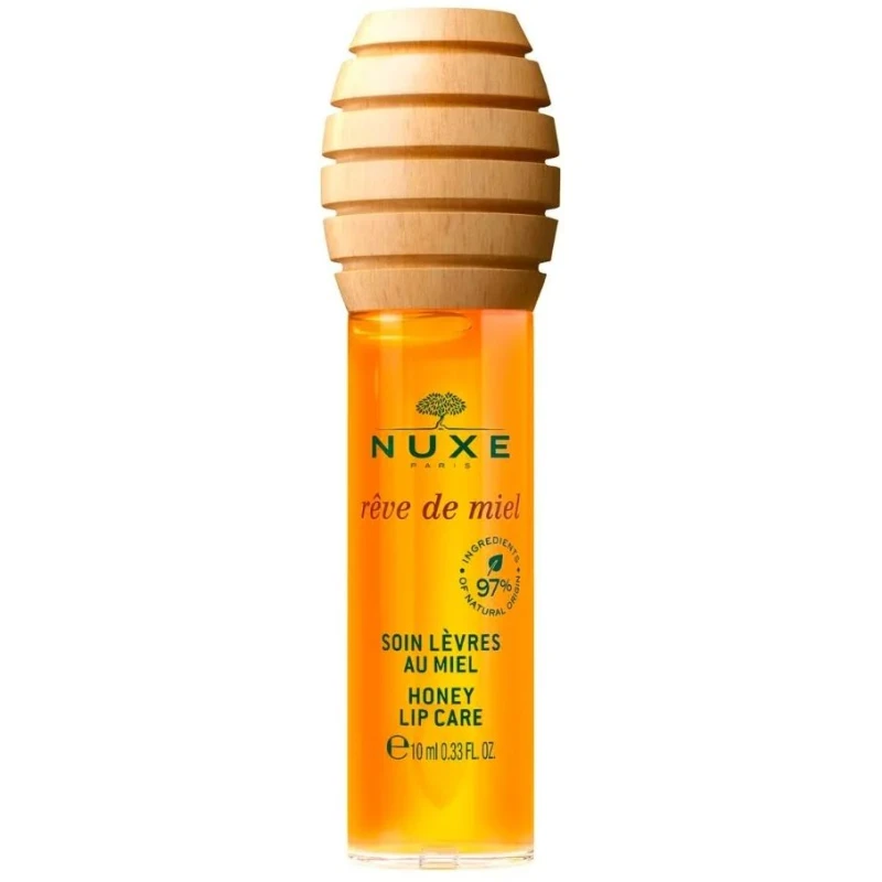 Nuxe Reve de Miel Miodowy olejek do ust, 10 ml - Ochrona i nawilżenie dla suchych i spierzchniętych ust