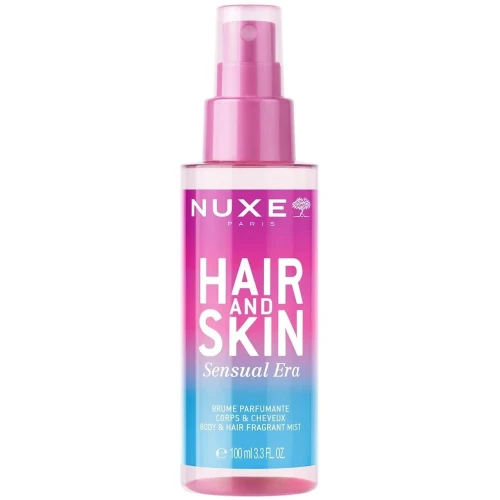 Nuxe Hair and Skin Sensual Era Nawilżająca mgiełka do ciała i włosów, 100 ml - Z nutami kwiatu pomarańczy, magnolii i wanilii