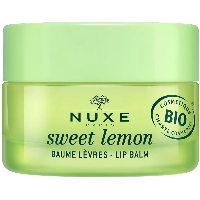 Nuxe Sweet Lemon Balsam do ust, 15 g - Nawilża i zmiękcza skórę ust, pozostawiając je gładkie i jedwabiste