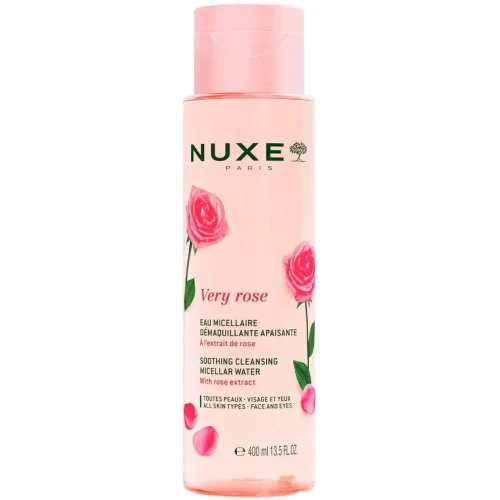 Nuxe Very Rose Łagodząca woda micelarna 3w1, 400 ml