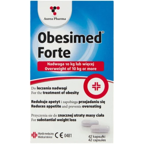 Obesimed Forte, 42 kapsułki - Środek na odchudzanie