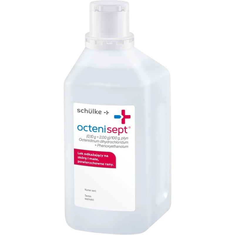 Octenisept płyn, 1000 ml  - Płyn dezynfekujący, który działa bakteriobójczo, grzybobójczo i wirusobójczo