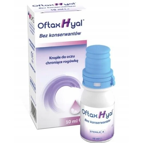 OftaxHyal Krople do oczu, 10 ml - Krople do oczu z kwasem hialuronowym