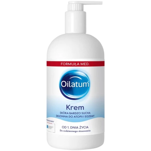Oilatum Formuła Med Krem, 300 ml - Do skóry bardzo suchej, atopowej i skłonnej do egzemy