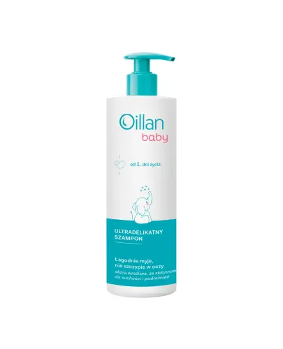 Oillan Baby Ultradelikatny szampon, 200 ml - Nie szczypie w oczy