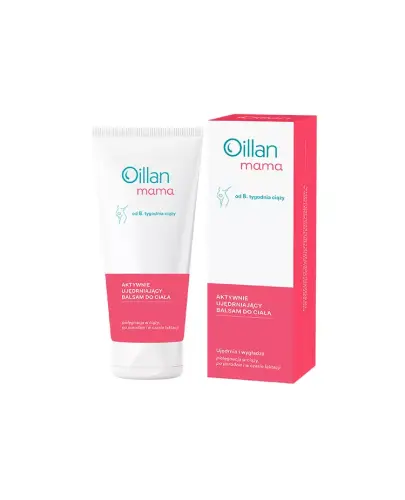 Oillan Mama Aktywnie ujędrniający balsam do ciała, 200 ml - Pielęgnacja w ciąży, po porodzie i w czasie laktacji