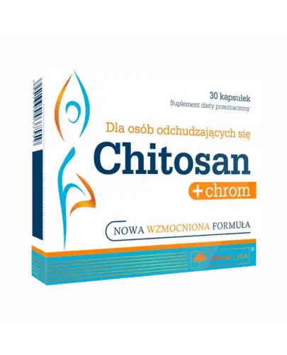 Olimp Chitosan + Chrom, 30 kapsułek - Ze składnikami wspomagającymi utrzymanie wagi