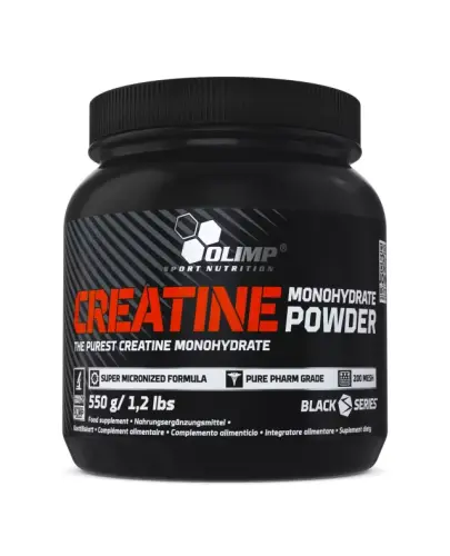 Olimp Creatine Monohydrate Powder, 550 g - 100% mikronizowany monohydrat kreatyny