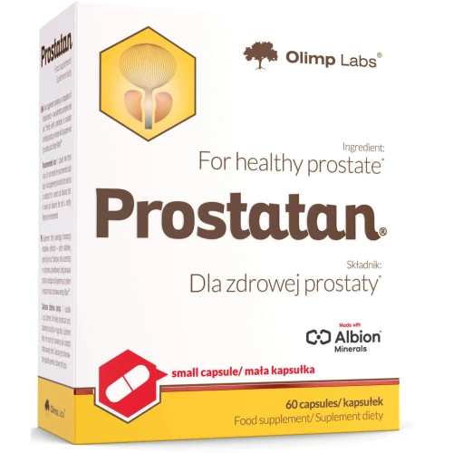 Olimp Prostatan, 60 kapsułek - Z ekstraktem pestek dyni i pokrzywy zwyczajnej