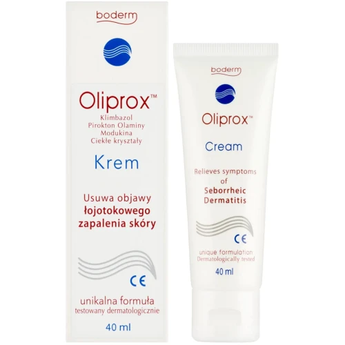 Oliprox krem, 40 ml - Na objawy łojotokowego zapalenia skóry