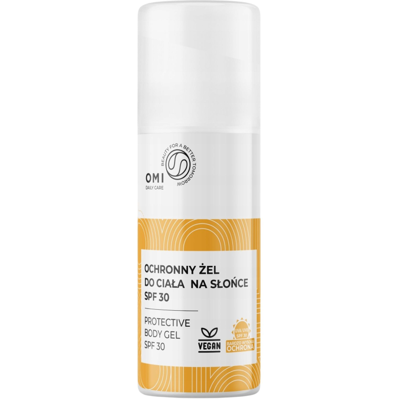 Omi Ochronny żel do ciała na słońce SPF 30, 50 ml - Wysoka ochrona przeciwsłoneczna UVA i UVB
