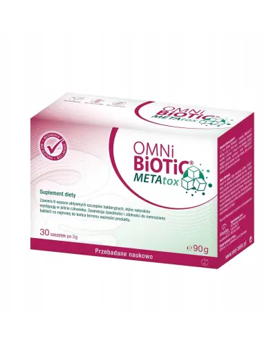 Omni Biotic Metatox, 30 saszetek - Metabolizm glukozy i lipidów