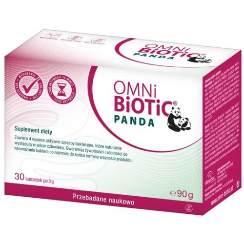 Omni Biotic Panda, 30 saszetek - Dla kobiet w ciąży i niemowląt