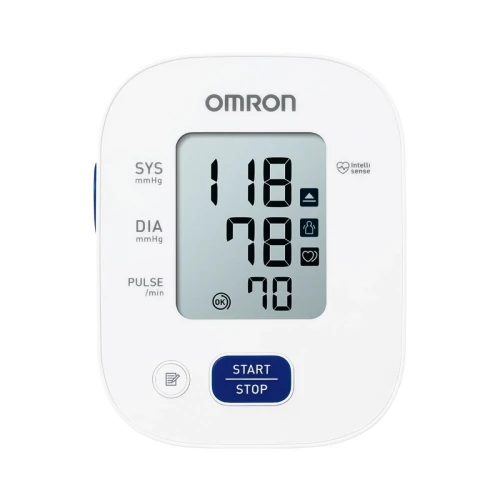 Omron M2+ HEM-7146-E Ciśnieniomierz naramienny automatyczny, 1 sztuka - Łatwy w obsłudze, z funkcją wykrywania arytmii