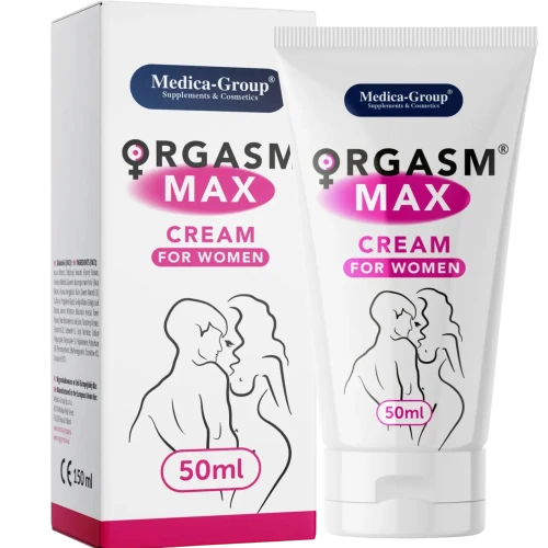 OrgasmMax Cream For Woman, krem dla kobiet 50 ml - Stymuluje i zwiększa doznania intymne 