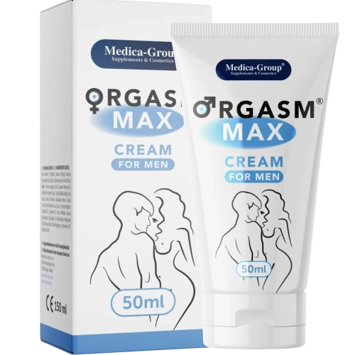 OrgasmMax Cream for Men, krem dla mężczyzn 50 ml - Stymuluje i poprawa doznania intymne
