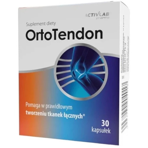 OrtoTendon, 30 kapsułek - Wsparcie i regeneracja ścięgien oraz więzadeł