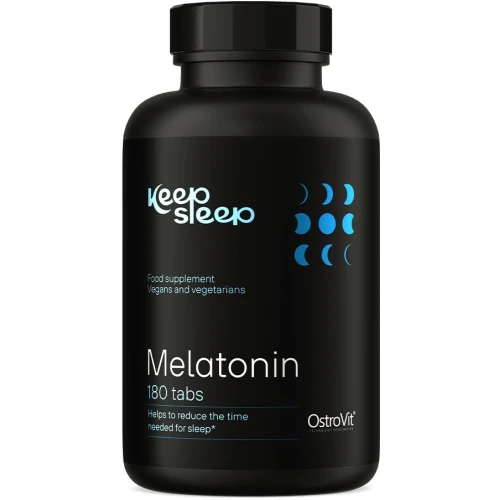 OstroVit Keep Sleep Melatonina, 180 tabletek - 1 mg melatoniny