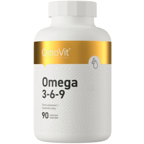OstroVit Omega 3-6-9, 90 kapsułek - Kompleksowe wsparcie zdrowia serca i komórek