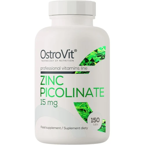 OstroVit Pikolinian Cynku, 150 tabletek - Źródło dobrze przyswajalnego cynku