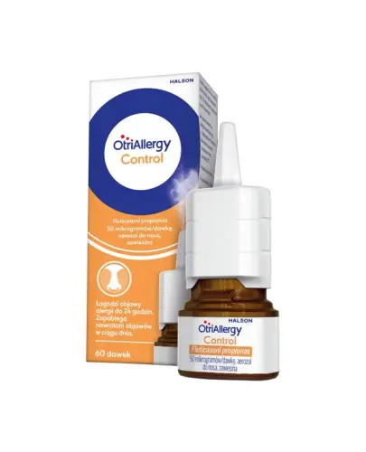 OtriAllergy Control aerozol do nosa, 60 dawek - Łagodzi objawy alergicznego nieżytu nosa