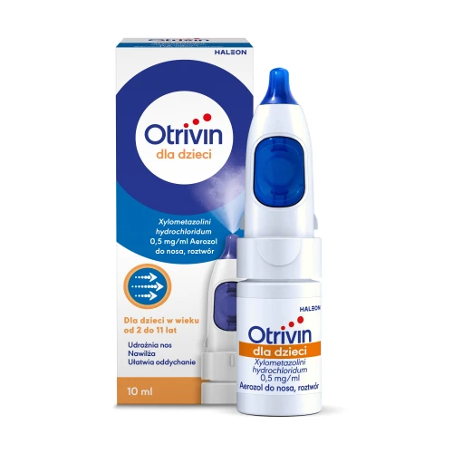 Otrivin Dla dzieci, 10 ml - Lek na katar 