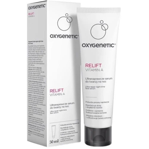 Oxygenetic Ultranaprawcze serum do twarzy na noc, 50 ml - Zaawansowana kuracja przeciwstarzeniowa