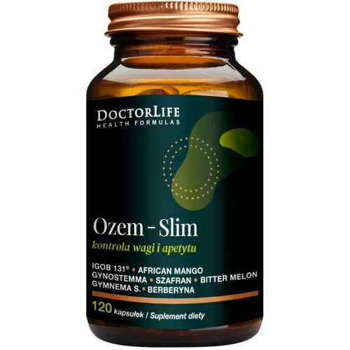 Doctor Life Ozem-Slim, 120 kapsułek - Wsparcie metabolizmu glukozy i kontrola masy ciała