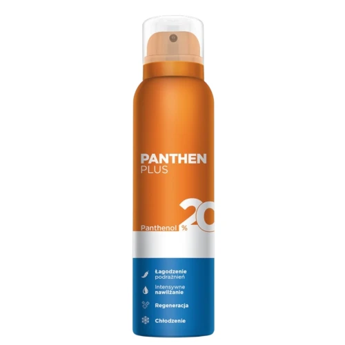 Panthen Plus Pantenol 25%, 150 ml - Pianka regenerująca po opalaniu, depilacji i oparzeniach