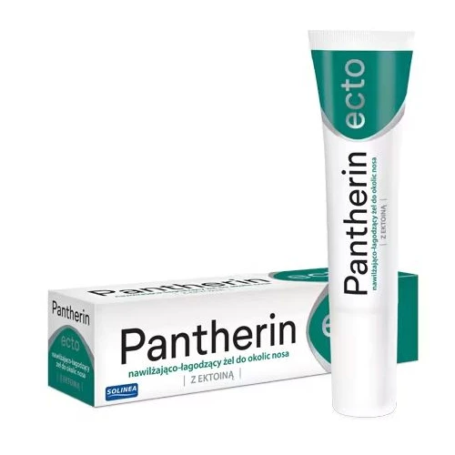 Pantherin ecto, żel do okolic nosa, 15 ml - Nawilża i wspomaga regenerację skóry