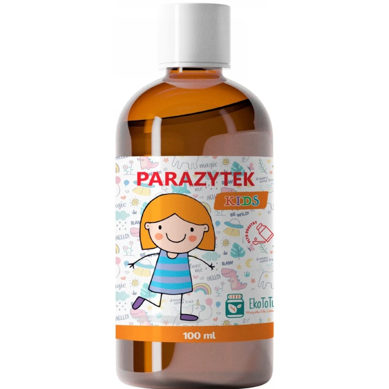 Parazytek Kids, płyn 100 ml - Płyn z miętą i rumiankiem dla dzieci od 3. roku życia