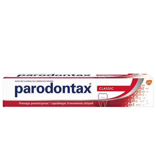 Parodontax Clasic Pasta do mycia zębów, 75 ml - Pomaga powstrzymać i zapobiegać krwawieniu dziąseł