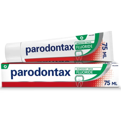 Parodontax Fluoride Pasta do zębów, 75 ml - Z fluorem na krwawiące dziąsła i ochronę przed próchnicą