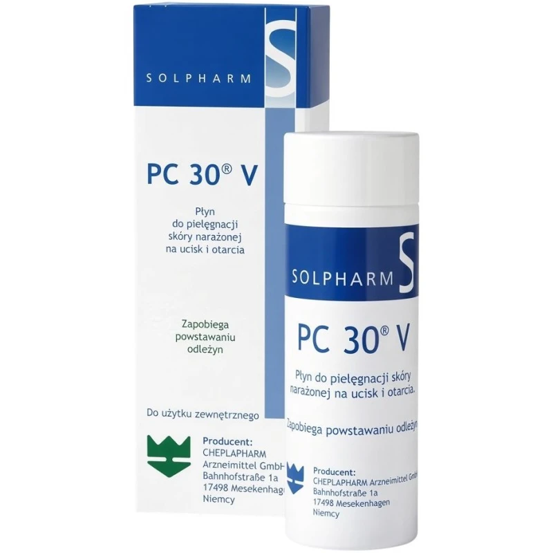 PC 30 V Płyn przeciwodleżynowy, 100 ml - Dla osób długotrwale unieruchomionych