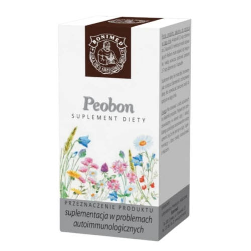 Peobon, 60 kapsułek - Suplementacja w problemach autoimmunologicznych