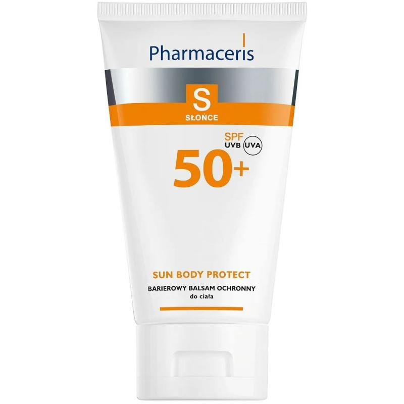 Pharmaceris S Sun Body Protect barierowy balsam ochronny do ciała SPF 50+, 150 ml - Do skóry delikatnej i wrażliwej 