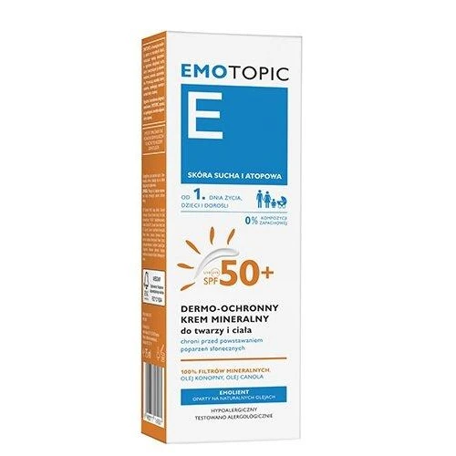 Pharmaceris Emotopic Dermo-ochronny krem mineralny do twarzy i ciała, 75 ml - Do skóry suchej i atopowej
