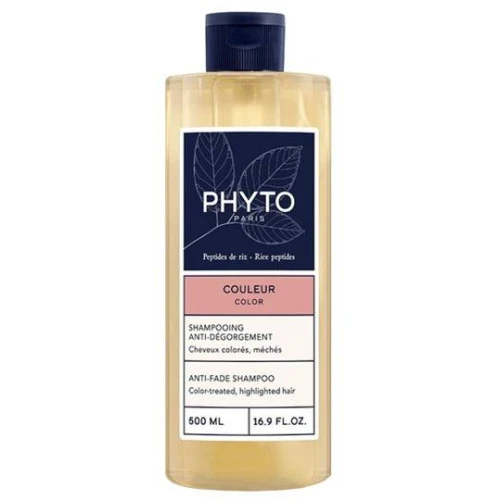Phyto Couleur, szampon chroniący kolor, 500 ml - Do włosów farbowanych z pasemkami