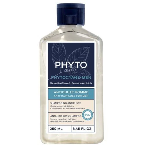 Phyto Phytocyane szampon przeciwko wypadaniu włosów dla mężczyzn, 250 ml  - Uzupełnienie kuracji przeciw wypadaniu włosów dla mężczyzn
